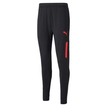 Puma Individual Cup Track Pants Mens - Black/Sunblaze