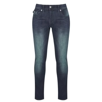 True Religion Geno Skinny Flap Jeans - Blue