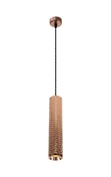 1 Light 11cm Ceiling Pendant Light GU10, Rose Gold