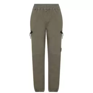 CP COMPANY BoyS Zip Cargo Trousers - Green