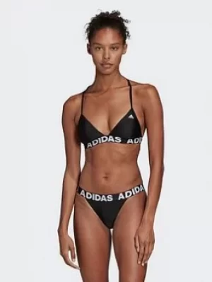 adidas Beach Bikini, Black, Size 14, Women