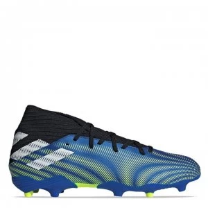 adidas Nemeziz .3 FG Football Boots - Blue/SolYellow