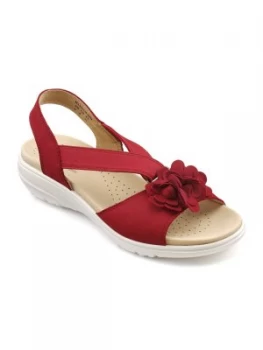 Hotter Hannah Ladies Sandal Red