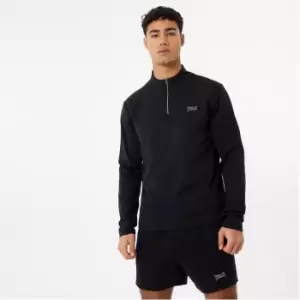 Everlast Half Zip Top - Black