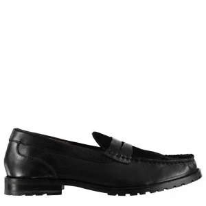 Feud Pony Loafers - Black Lthr/Pony