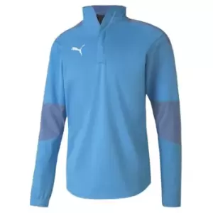 Puma 21 Rain Zip Top Mens - Blue