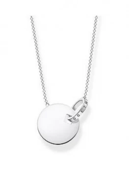 Thomas Sabo Sterling Silver Together Coin Necklace