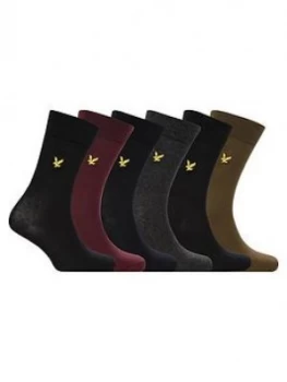 Lyle & Scott 5 Pack Sock Gift Set - Multi