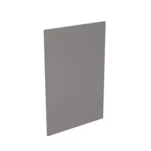 KitchenKIT Base 65cm J-Pull End Panel - Matt Dust Grey