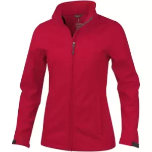 Elevate Womens/Ladies Maxson Softshell Jacket (L) (Red)