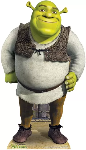 Shrek Stand In Cut Out - Child Size