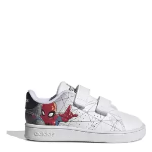 adidas Advantage Trainers Unisex Childrens - White