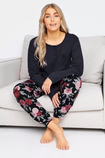 Floral Soft Touch Pyjama Set