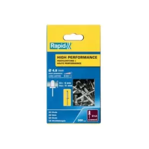 Rapid High Performance Rivets 4.8 x 14mm (Box 300)