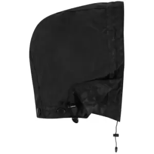 Barbour Wax Cotton Plain Hood Black One