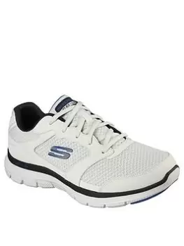 Skechers Flex Advantage 4.0 Trainer, White, Size 10, Men