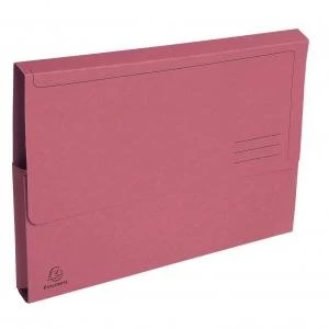 Forever Document Wallet A4 290gsm Pink Pack 50 73977EX