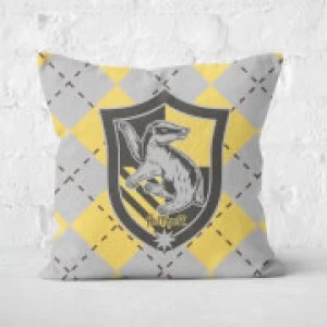 Harry Potter Hufflepuff Square Cushion - 50x50cm - Soft Touch