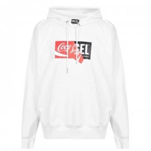 Diesel x Coca Cola Peel Hoodie - White 100