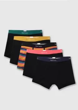 Paul Smith Mens Trunk 5 Pack In Black