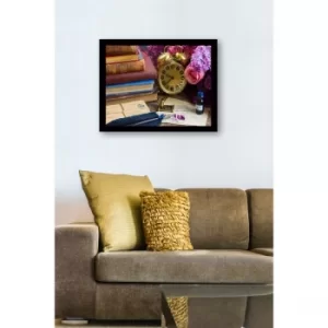 SC0832 Multicolor Decorative Framed MDF Painting