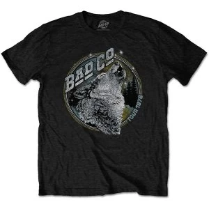 Bad Company - Wolf Unisex X-Large T-Shirt - Black