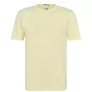 CP Company Pastel Logo T-Shirt - Yellow