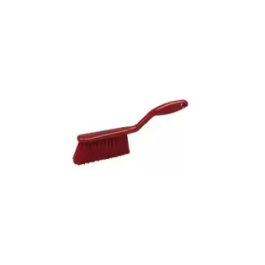 317MM Prof' Stiff Poly' Hand Brush - Red