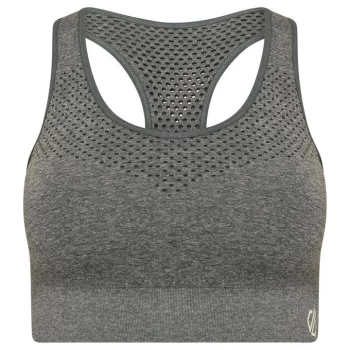 Dare 2b Laura Whitmore Don't Sweat It Sports Bra - OrionGreyMrl