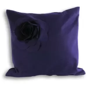 Riva Home Lotus Cushion Cover (45x45cm) (Purple) - Purple