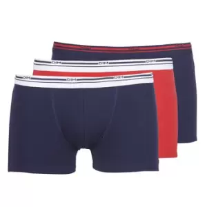 DIM DAILY COLORS BOXER x3 mens Boxer shorts in Blue - Sizes EU M,EU XL,EU L,EU XXL