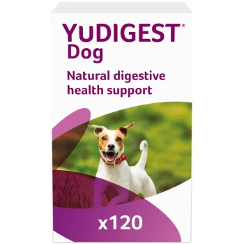 YuDIGEST Digestive Supplement for Dogs - 120 Tablets