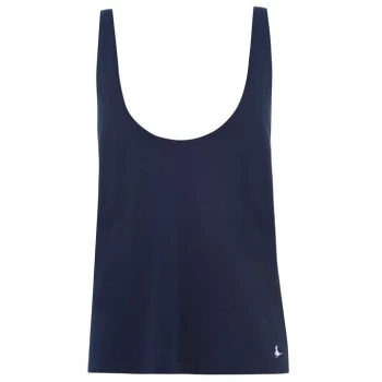 Jack Wills Chislet Lounge Tank Top - Navy