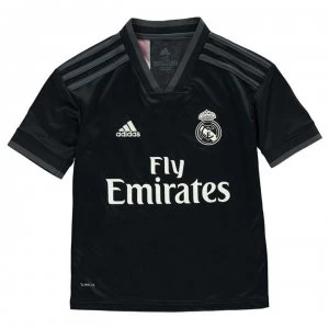 adidas Real Madrid Away Shirt 2018 2019 Junior - Grey