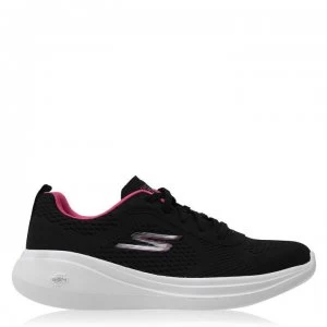 Skechers GoRun Fast Glide Ladies Trainers - Black/Pink