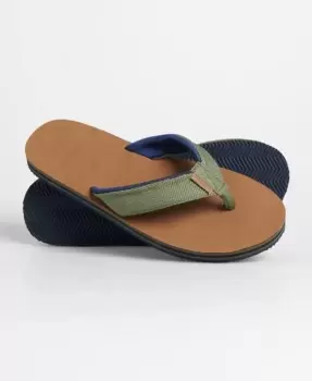 Superdry Surf Leather Flip Flops