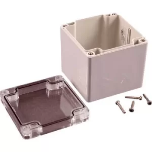 Hammond Electronics 1554EE2GYCL 1554EE2GYCL Universal enclosure 90 x 90 x 90 Polycarbonate (PC) Grey, Clear