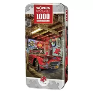 Masterpieces Puzzle Worlds Smallest High Performance Tin Box Puzzle 1000 Piece Jigsaw Puzzle