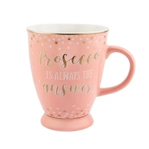 Sass & Belle Prosecco Party Pink Mug