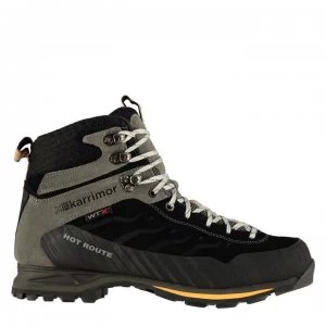 Karrimor Hot Route Mid Mens Walking Boots - Black/Orange