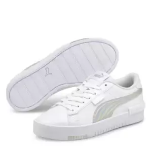 Puma Jada Junior Girls Trainers - White