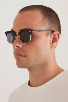 Mens Retro Frame Sunglasses