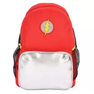 The Flash Logo Backpack (One Size) (Red/Silver)