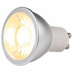 KnightsBridge 7W LED COB GU10 Dimmable Bulb - Cool White