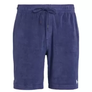 Polo Ralph Lauren Cotton Terry Shorts - Blue