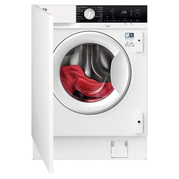 AEG LX6WG74634BI 7KG 1600RPM Integrated Washer Dryers