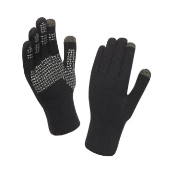 DG751 Waterproof Gripper Glove Black Small - Sealskinz