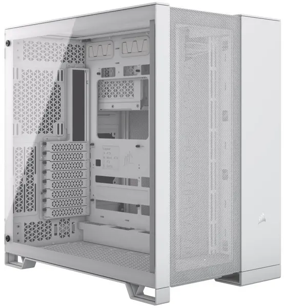 CORSAIR 6500D AIRFLOW Mid-Tower Dual Chamber PC Case - White