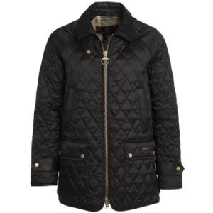 Barbour Womens Kelham Quilted Jacket Black/Ancient 12