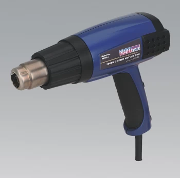 Sealey HS102 Hot Air Gun 2000W 3-Speed 50-600°C Variable Heat